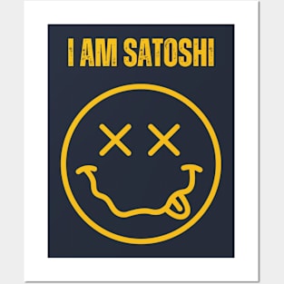 i am satoshi Posters and Art